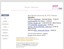 Tablet Screenshot of nicolevalentine.de